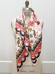 Personalized Scalloped Sanctuary Scarf