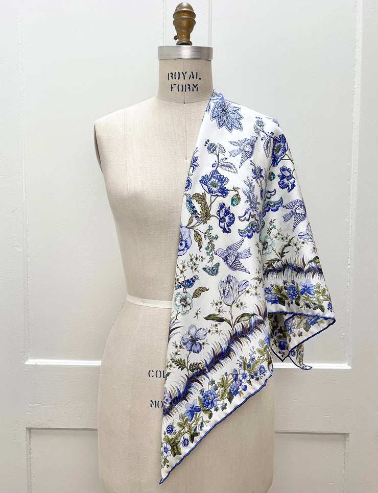 Personalized Floral Flight Scarf
