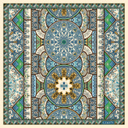 Cotton-Silk Amalfi Holiday Scarf