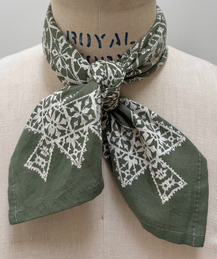 Cotton Leisure Lace Bandana