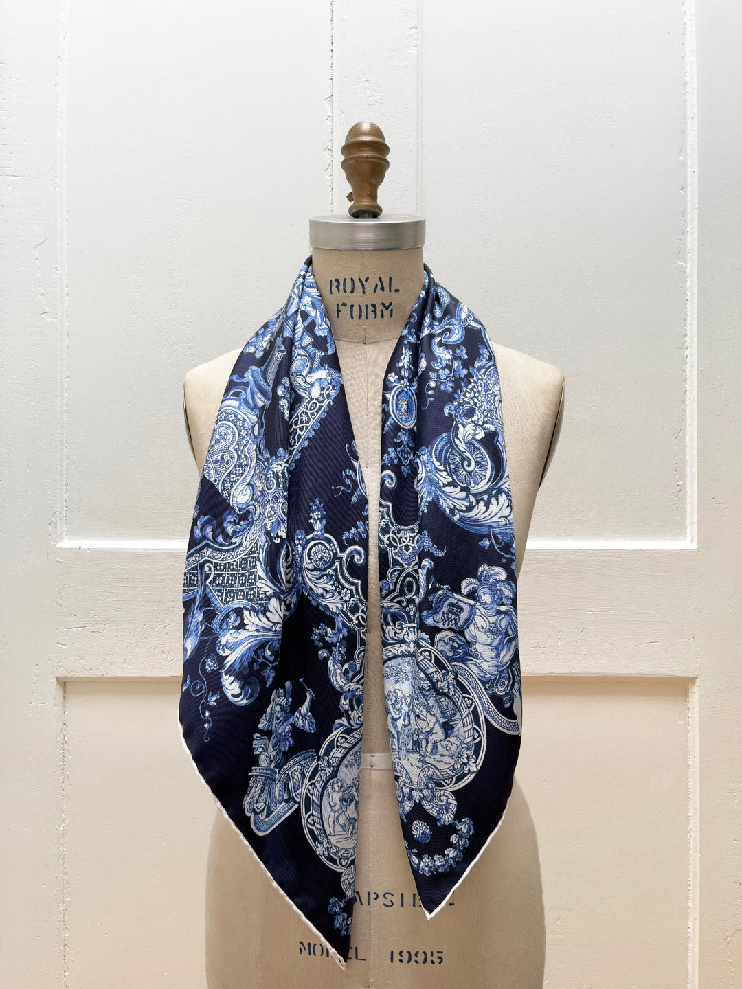 Elwyn New York Venetian Serenade Scarf | Hand sewn designer silk
