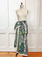 Cotton-Silk Amalfi Holiday Scarf