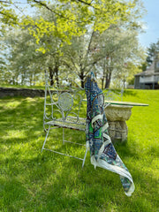 Cotton-Silk Amalfi Holiday Scarf