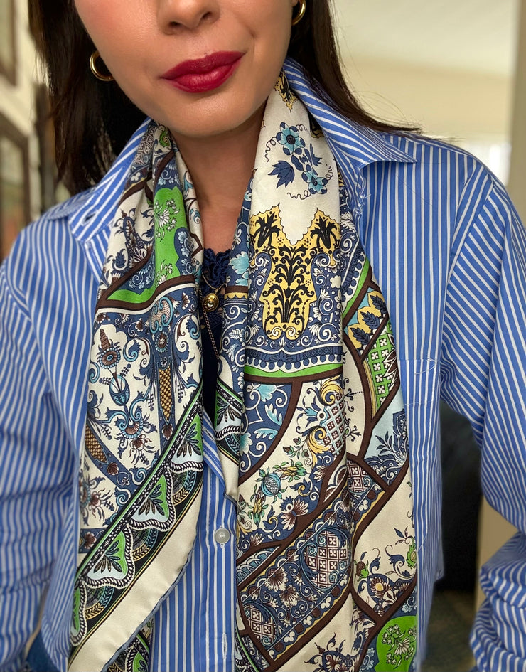 Personalized Amalfi Holiday Scarf