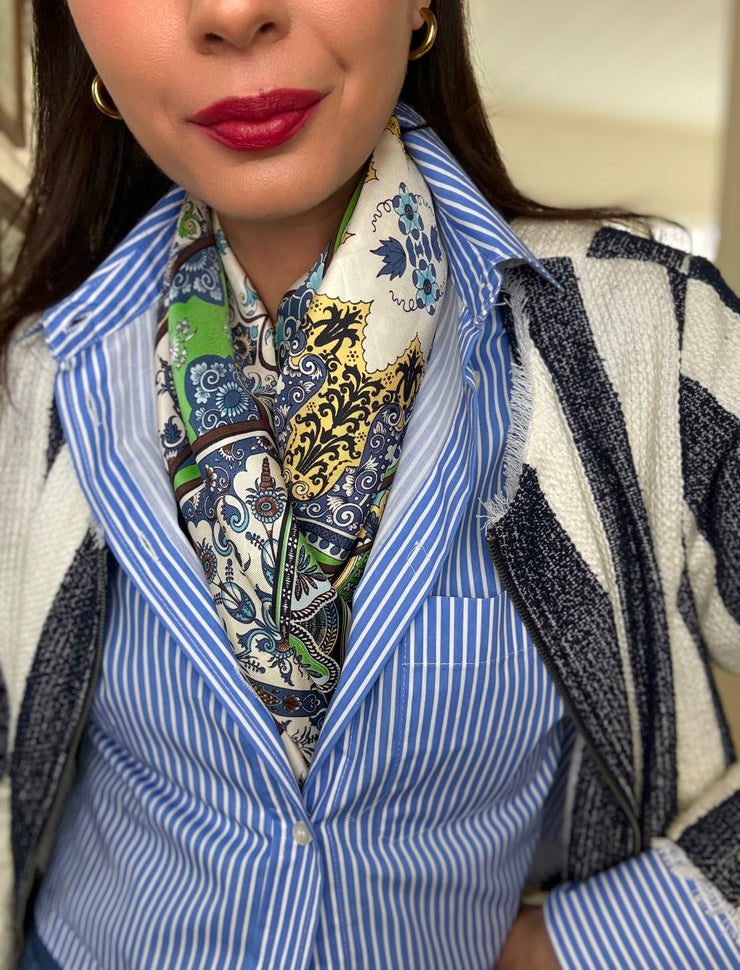 Personalized Amalfi Holiday Scarf