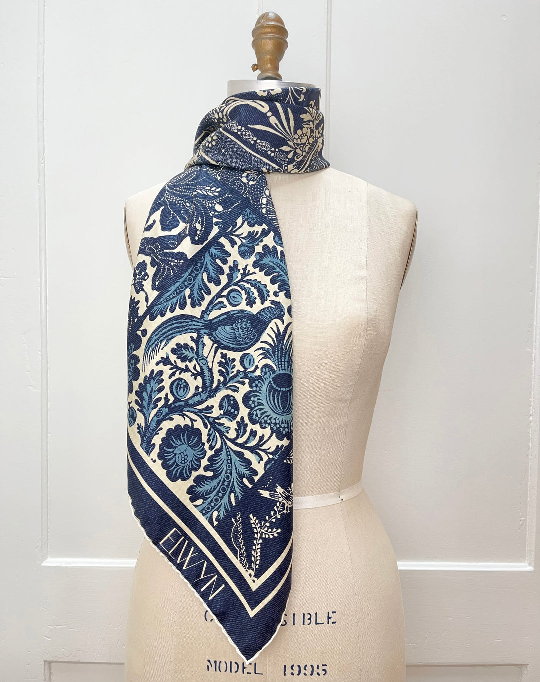 Elwyn New York Forbidden Pomegranate Scarf | Hand sewn designer