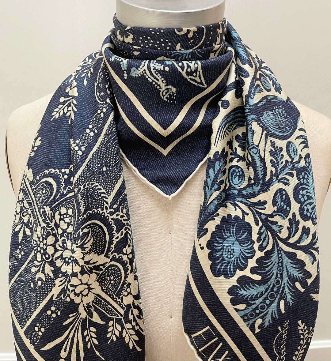 Elwyn New York Forbidden Pomegranate Scarf | Hand sewn designer