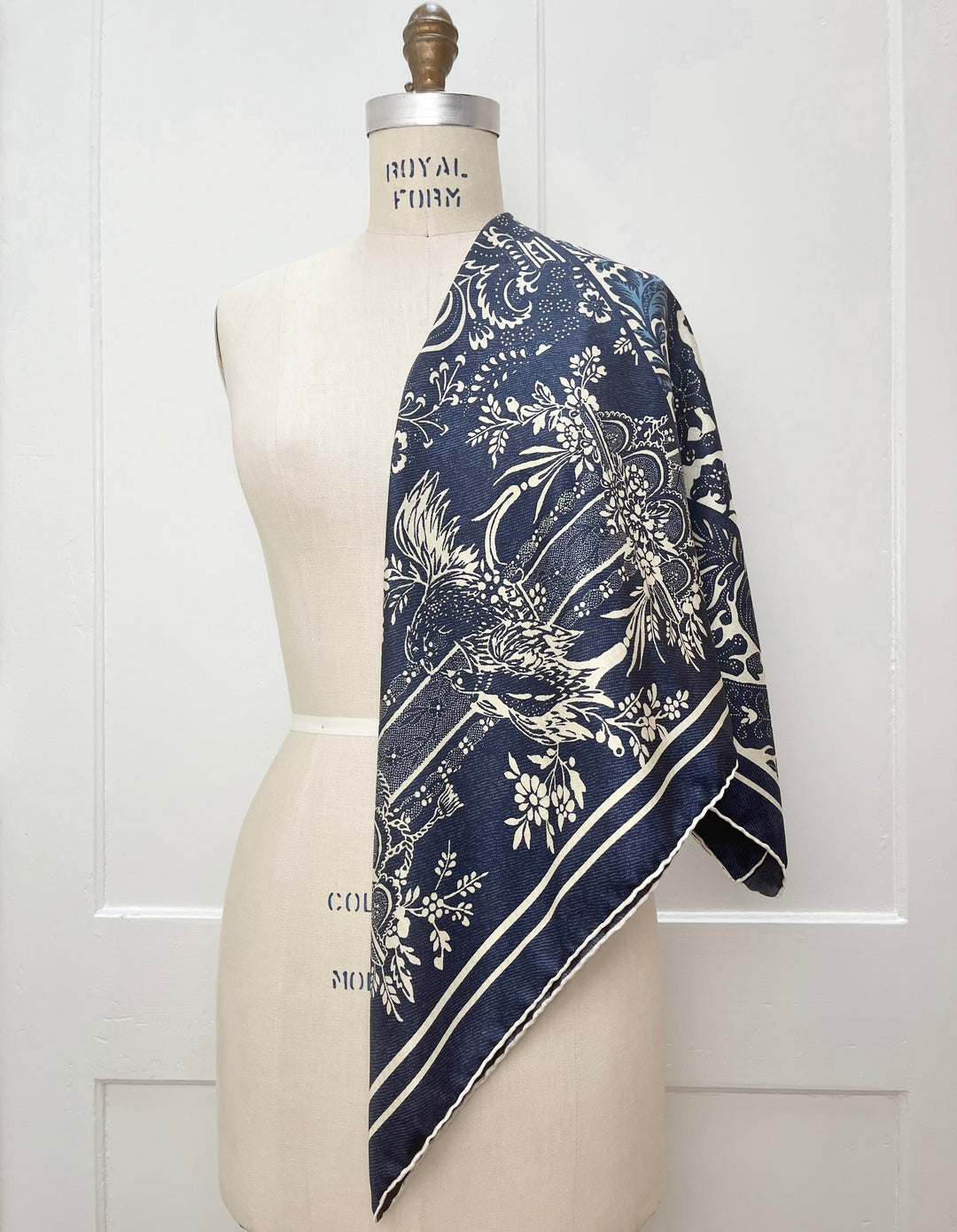 Elwyn New York Forbidden Pomegranate Scarf | Hand sewn designer