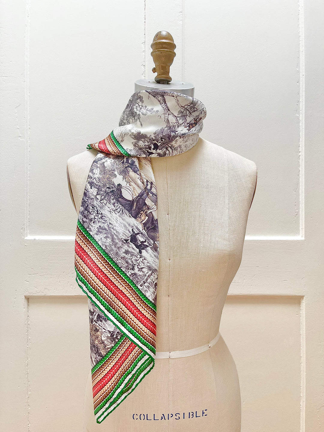 Elwyn New York Into The Woods Scarf | Hand sewn designer silk scarves