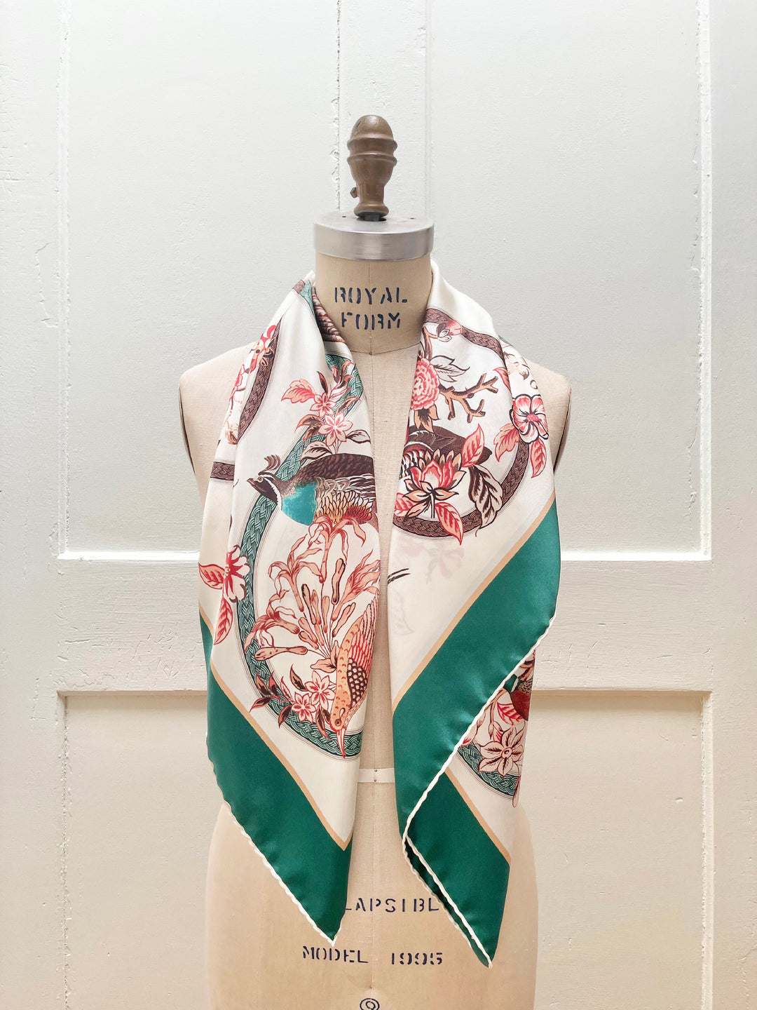 Elwyn New York Pheasantville Scarf | Hand sewn designer silk scarves