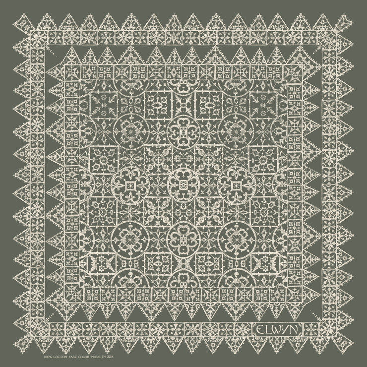 Cotton Leisure Lace Bandana